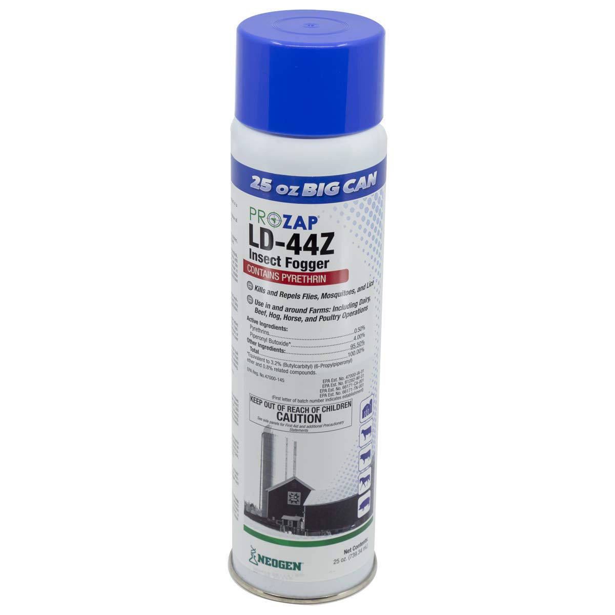 Neogen Prozap LD-44Z in-use fogger at barn for pest coverage