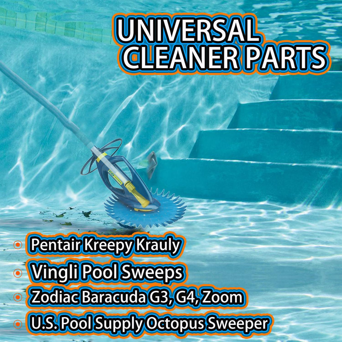 NEOHATION diaphragm for Vingli Blue1/Blue2 improves in-ground pool cleaning performance.