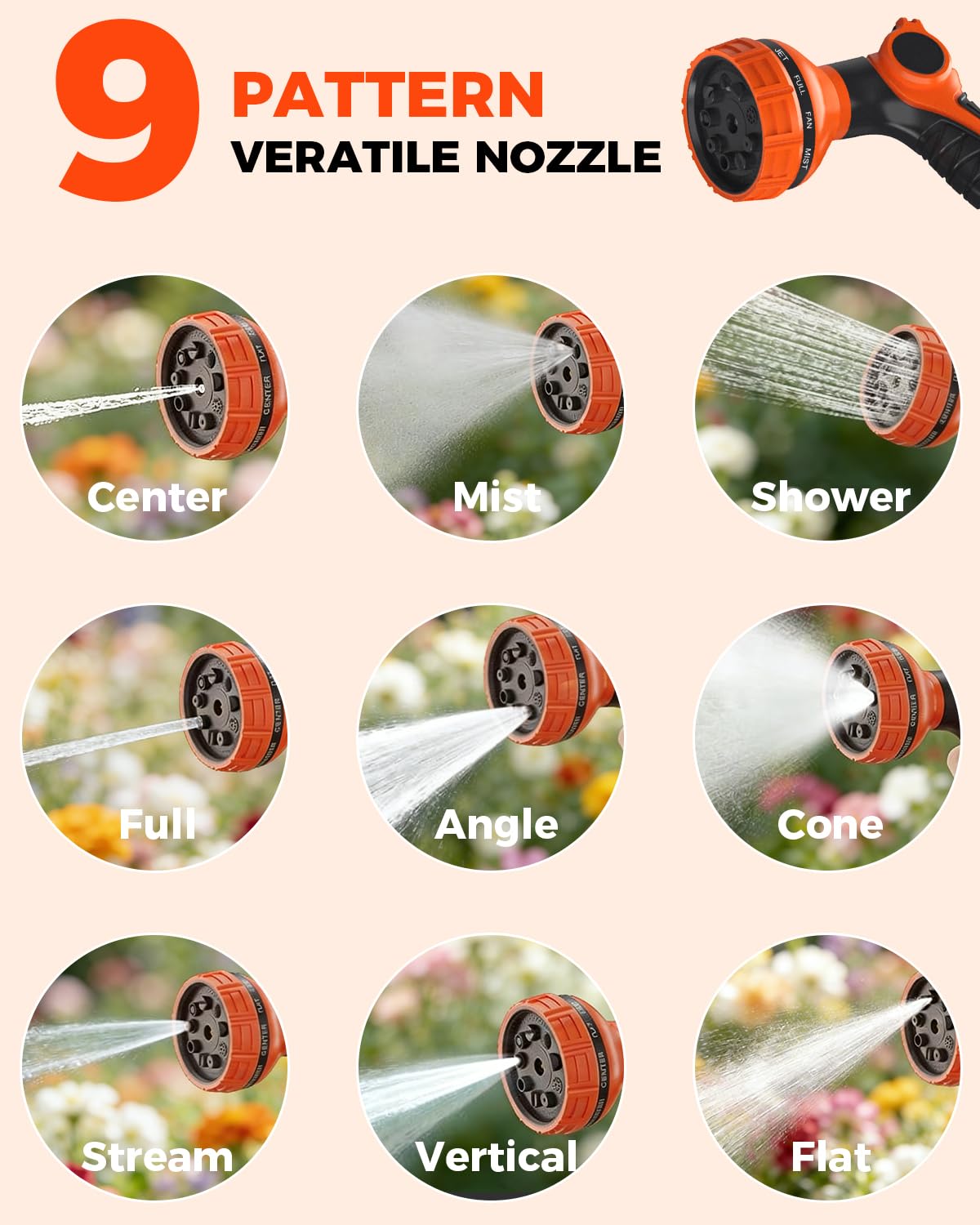 NEO-TEC any-length lock aligns hose to desired position