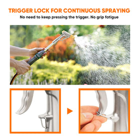 NEOTEC garden hose nozzle center spray for medium-range tasks