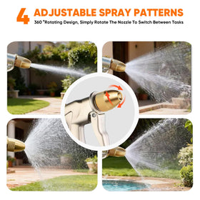 NEOTEC garden hose nozzle mist spray for delicate plants and cleaning