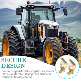 Neowah throttle clamp protective coating guards against corrosion during outdoor use.