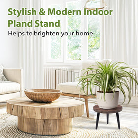 Neracking 8 Inch Plant Stand assembly demonstrates easy three-leg screw-in setup for quick use