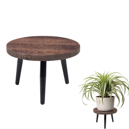 Neracking 8 Inch Plant Stand top view showing compact round base for indoor display