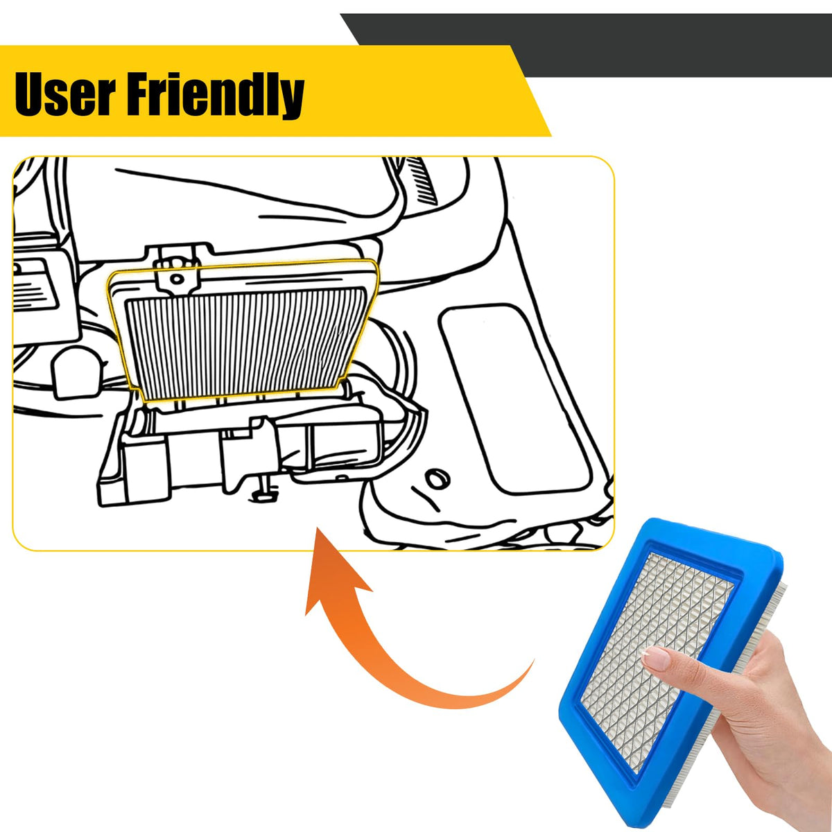 Nerans 491588S fuel filter promotes stable fuel flow for steady performance.