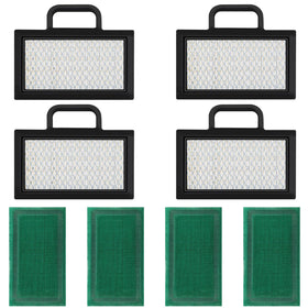 Nerans 4Pack air filter box for Briggs Stratton engines, easy maintenance.