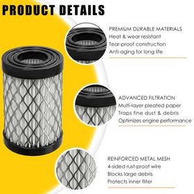 Nerans 740095 air filter for Tecumseh fits multiple models and enhances filtration.