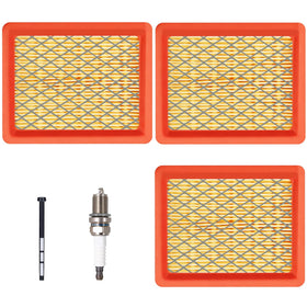 Nerans 951-15245 air filter three-pack for reliable engine protection and easy replacement