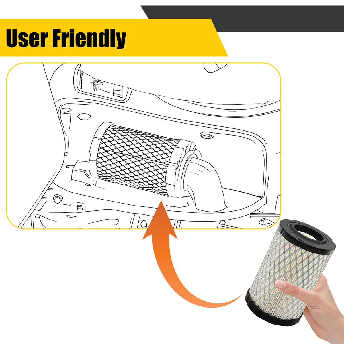 Nerans filtration performance close-up highlights dust capture.
