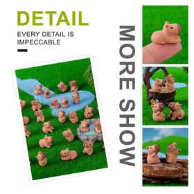 Nerfcareani capybara-diorama-scenes ready for riverbank habitat mockups.