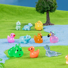Nerfcareani tiny figures for DIY crafts and garden scenes.