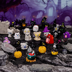 Nerfcareani haunted-house miniature adds depth to Halloween village scenes