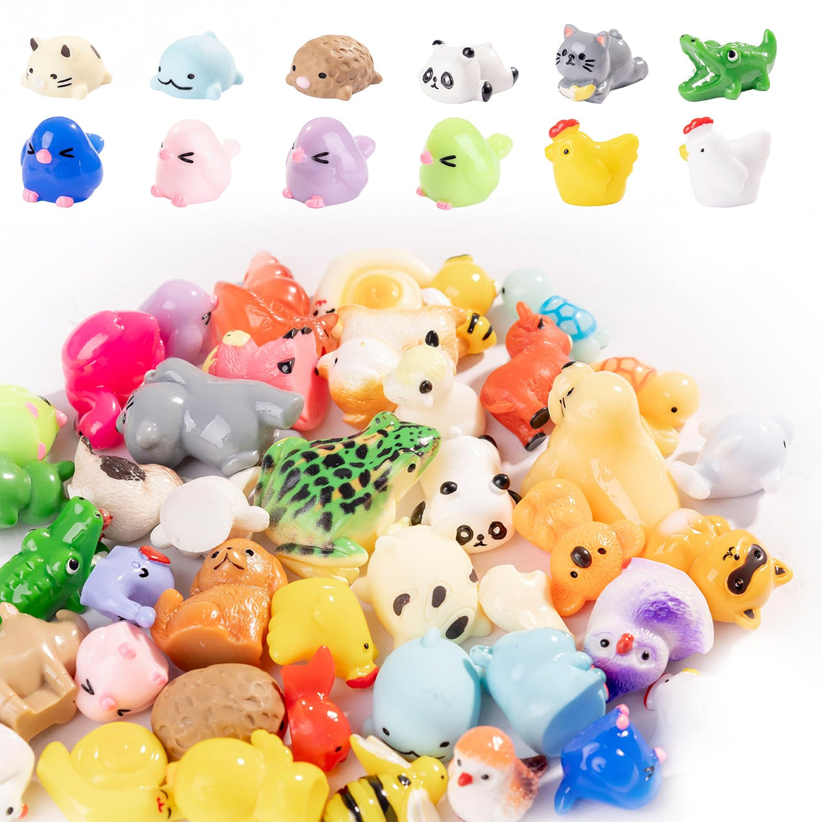 Nerfcareani mini bird figurine sparks festive scenes and craft projects.