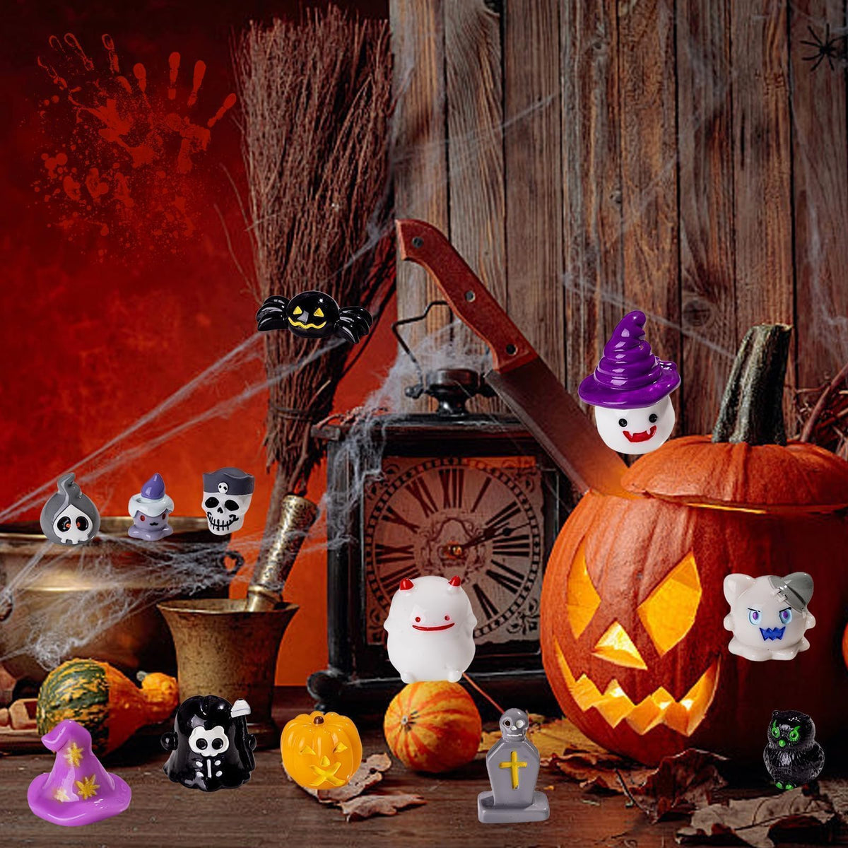 Nerfcareani raven figurine taps into haunted yard vibes