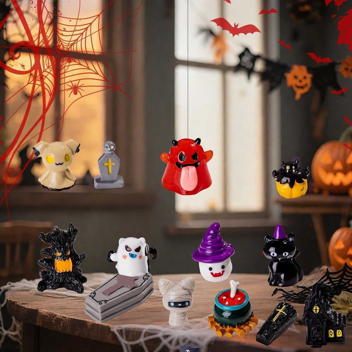 Nerfcareani skull miniature adds gothic flair to arrangements