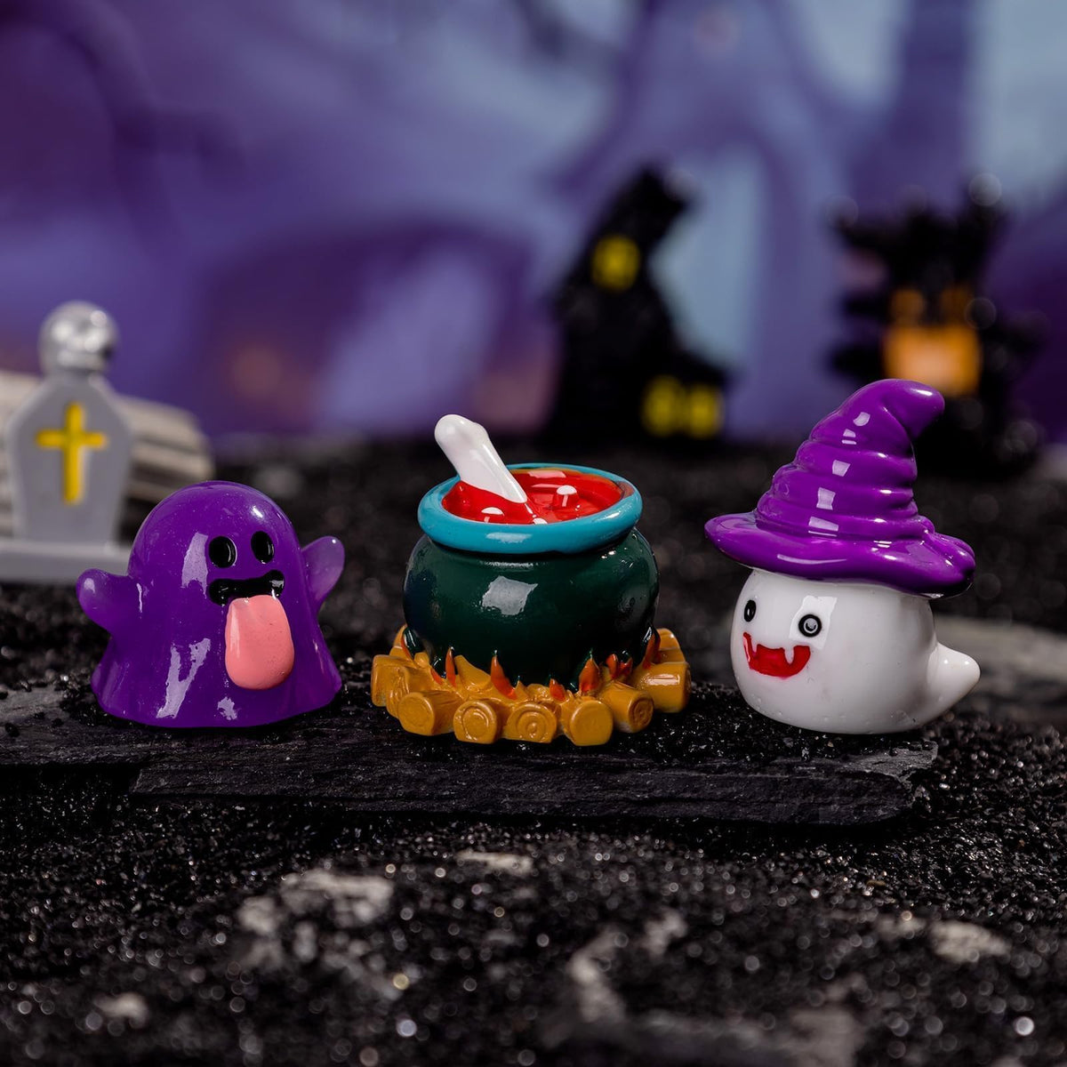 Nerfcareani tombstone miniature enhances cemetery dioramas