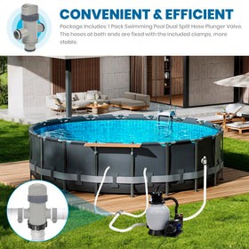 Nerien ABS plastic pool parts with rubber seals prevent leaks and ensure durability