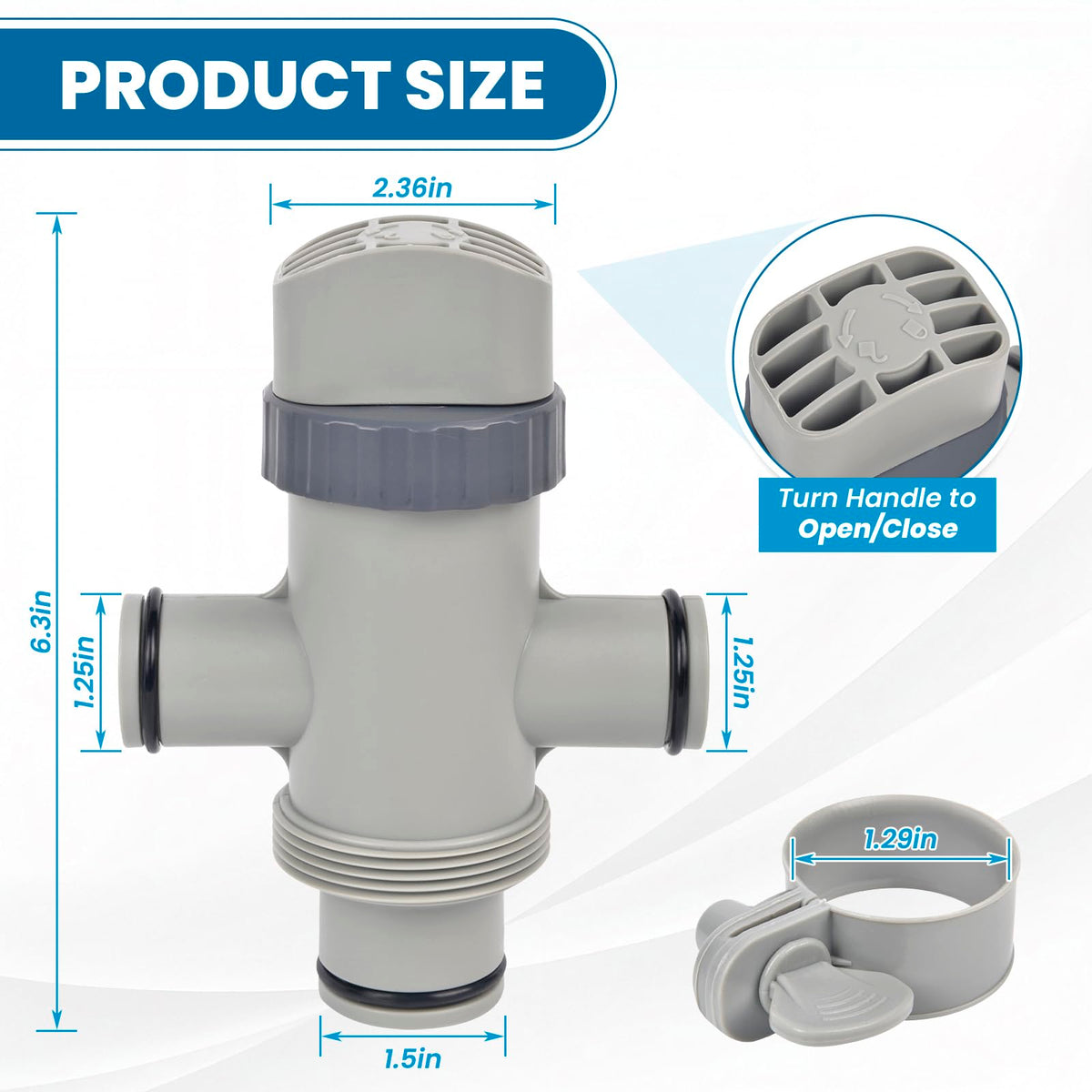 Nerien hose clamps assembly ensuring secure connections during filtration