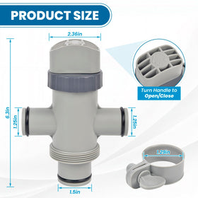 Nerien hose clamps assembly ensuring secure connections during filtration