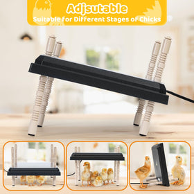 NesCozy brooder plate safety features prevent overheating for chicks.