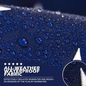 NESSDOVE UV-protected heavyweight nylon material for weather resistance