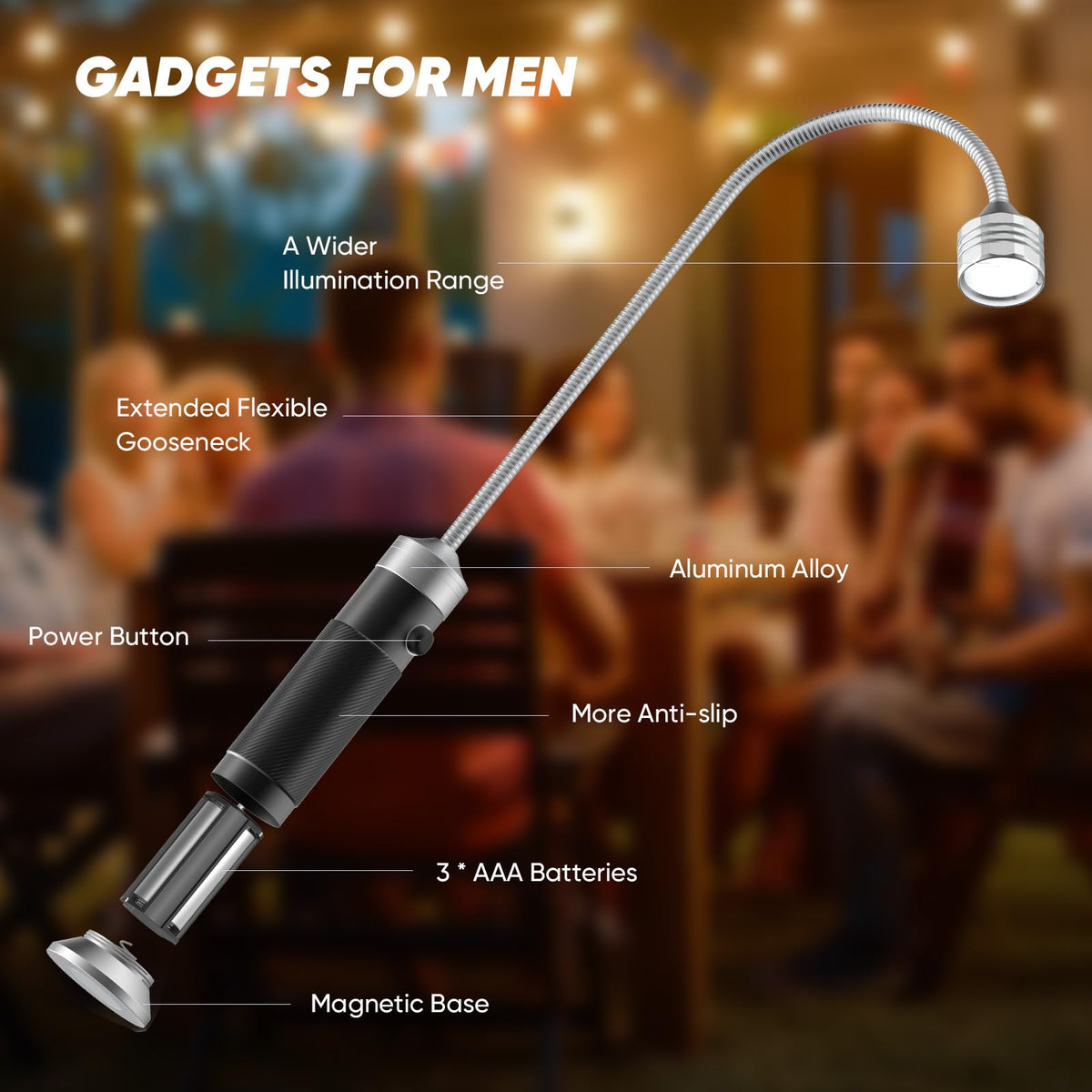 NESSTU grill light makes a thoughtful Father's Day gift for grill lovers