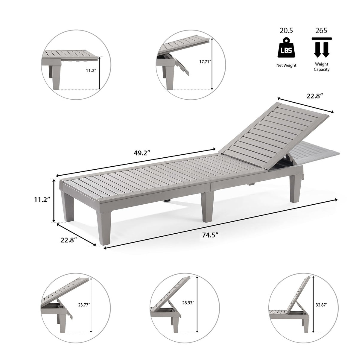 Nestl waterproof pool lounge designed to resist sun and humidity.
