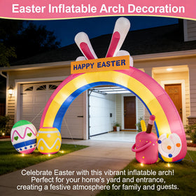 Nestly arch deflates neatly for easy storage in car trunk.