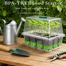 NestNature Patio.Garden.Home sturdy-design-tray resists cracking during busy planting seasons