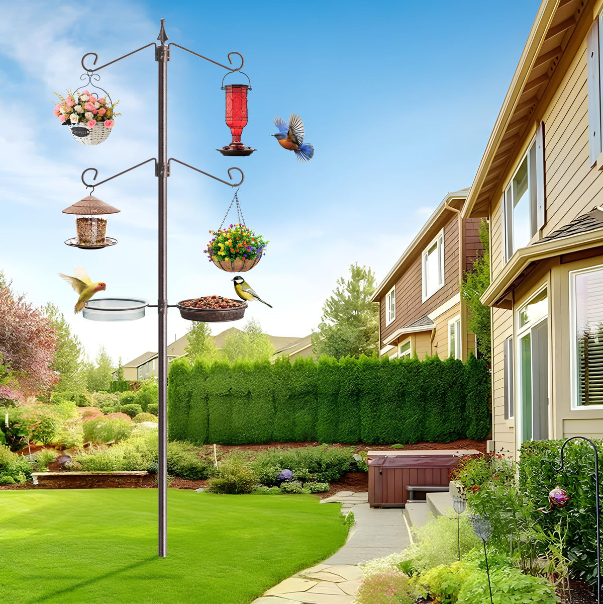 NestShld Bird Feeding Station garden-ready design suits courtyards and terraces.