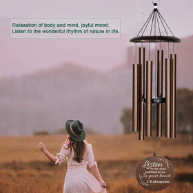 NETAEX memorial chimes offer a comforting ambience with gentle winds and subtle tones.