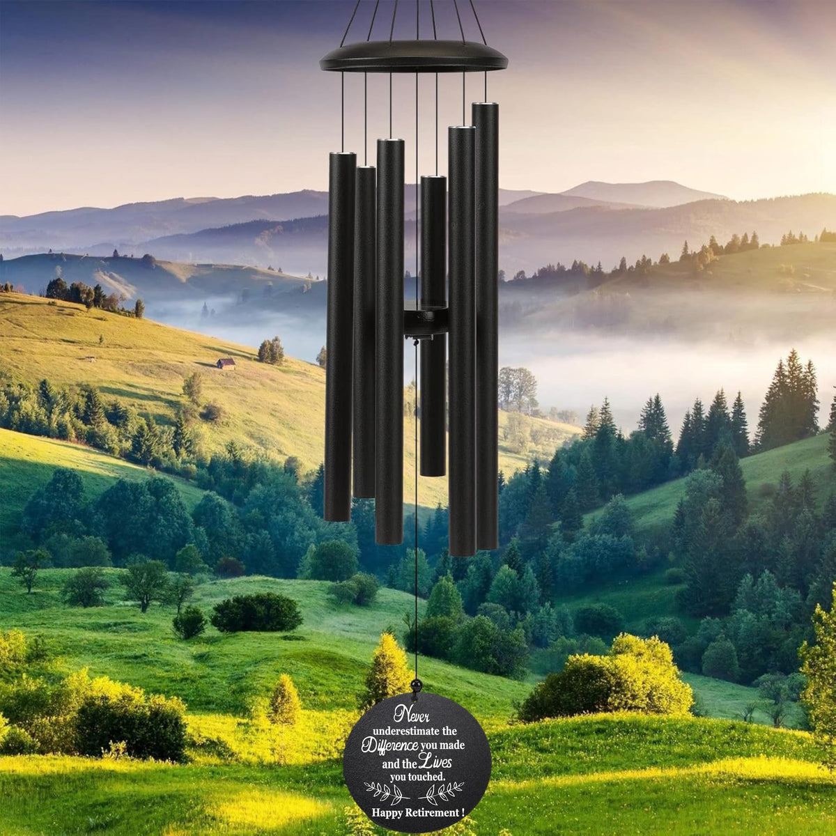 NETAEX wind chime adjustable striker for tone variation.