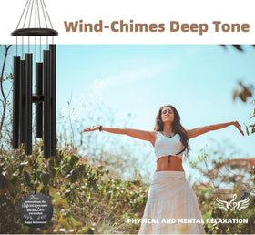 Tubes ranging 9 to 13 inches create balanced melodies.