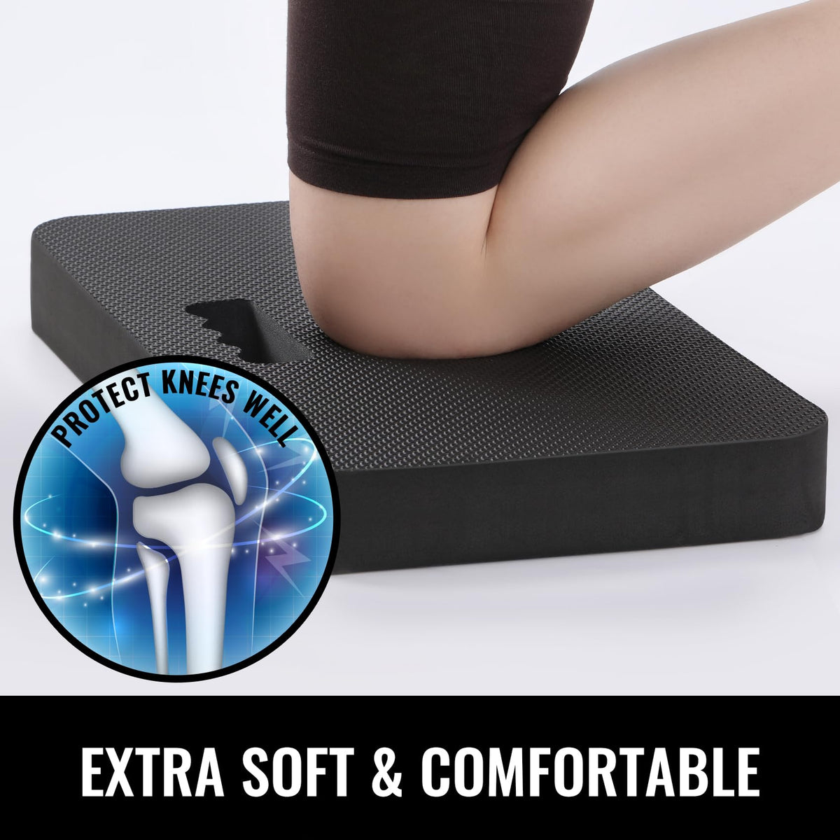 NETANY anti-slip surface prevents sliding on tiles and wet floors.