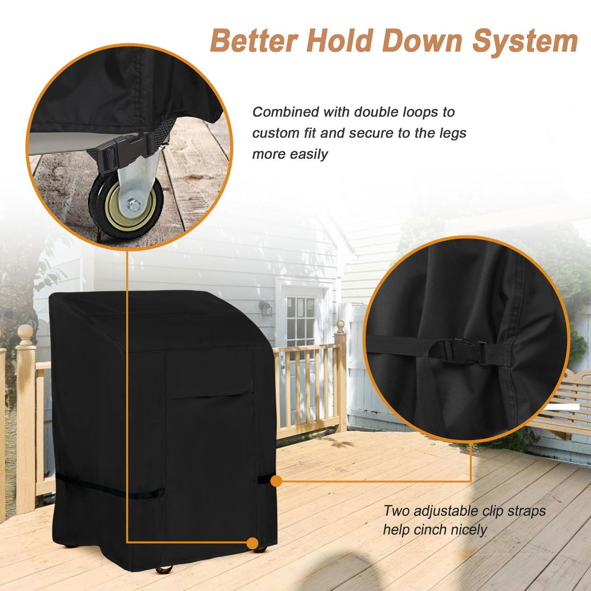 NettyPro 32 inch cover fits Weber and Nexgrill grills
