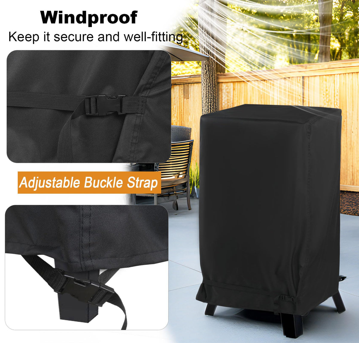 NettyPro cover adjustable straps demonstrating secure fit