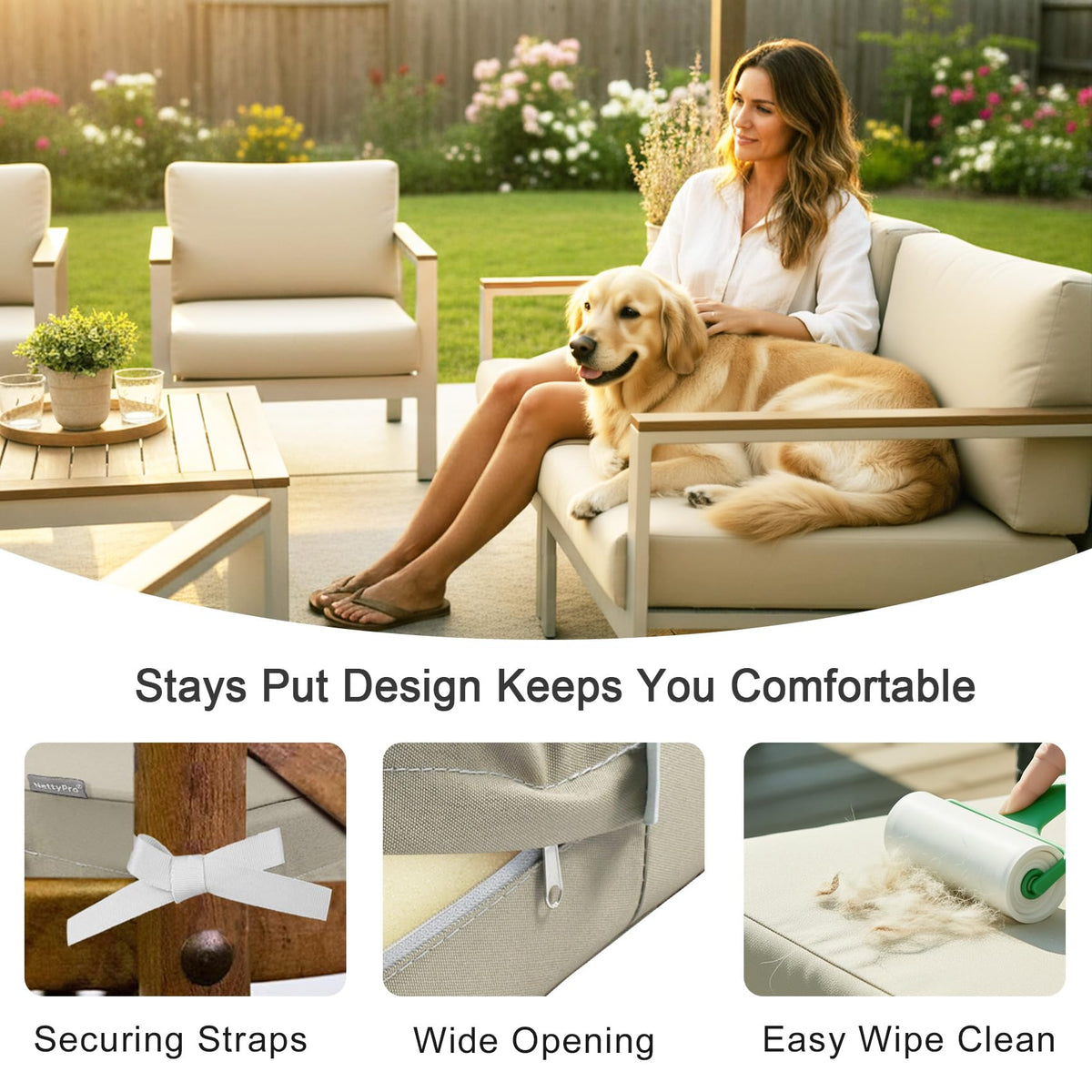NettyPro pattern and color options let you refresh décor