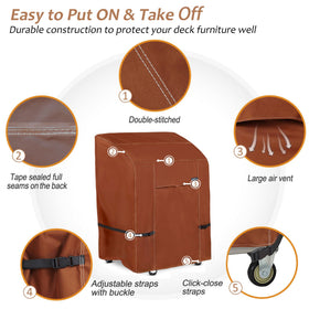 NettyPro 32in dimensions shown for precise compatibility with many 2-burner grills