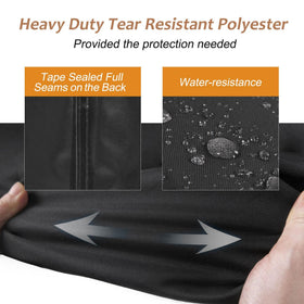 NettyPro outdoor chair cover constructed with heavy-duty 600d fabric and PU coating
