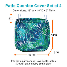 Water-repellent NettyPro slipcover keeps cushions dry after light rain