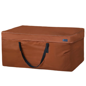 NettyPro outdoor cushion storage bag showing large capacity for cushions and decor storage.