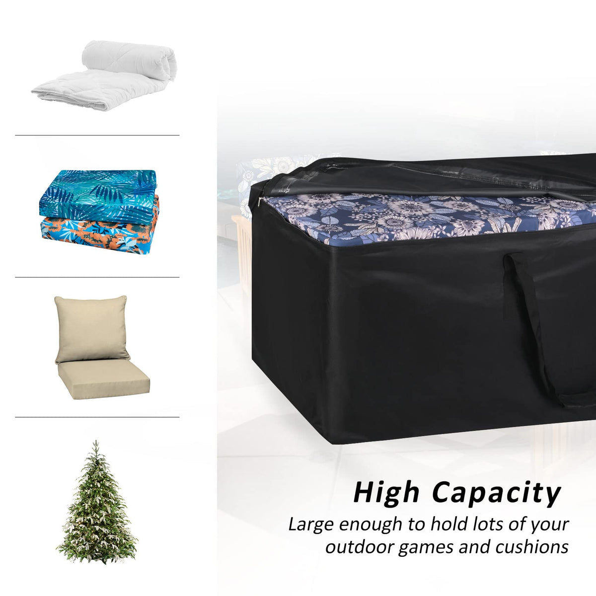 NettyPro 600D material offers durable, hydrophobic protection for outdoor gear.