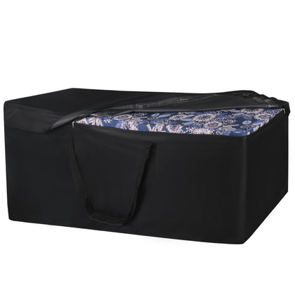 NettyPro patio storage bag with water-resistant shell keeps cushions protected.