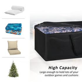 NettyPro protective storage bag for patio furniture in outdoor spaces.