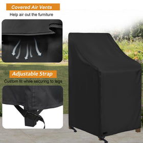 Vent panel on the NettyPro cover reduces condensation and moisture