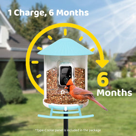 NETVUE Birdfy Hummee IP65 weatherproof design for outdoor use