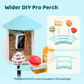 NETVUE Birdfy Pro IP65 weatherproof housing for outdoor durability