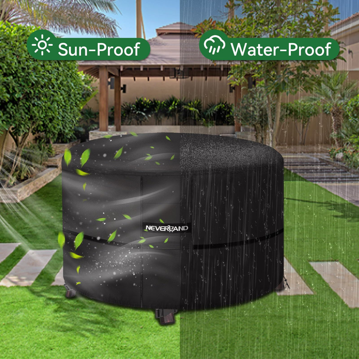 NEVERLAND easy-clean surface wipes clean with a damp cloth.