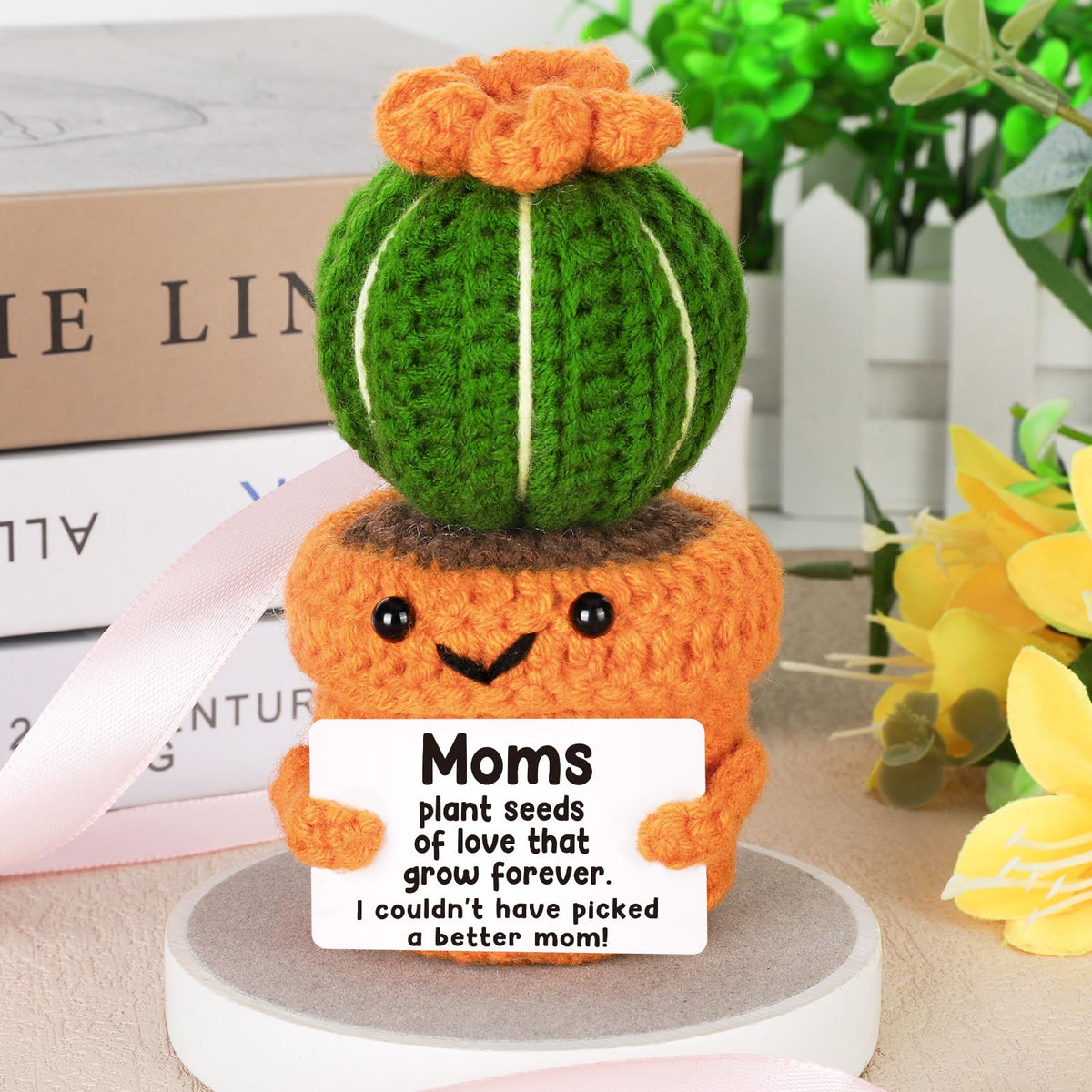 NEVERNERVE compact decor cactus for Mother's Day, celebrates mom's impact