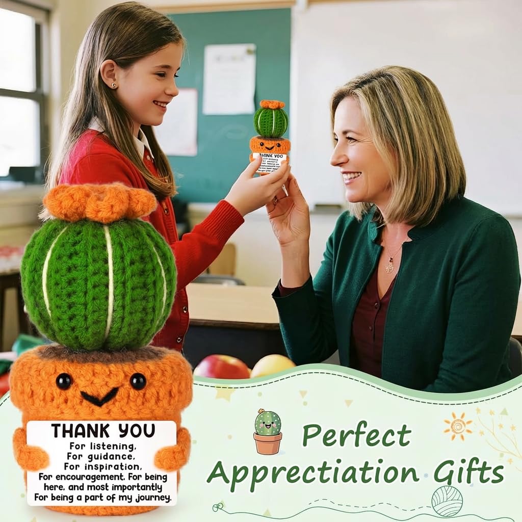 NEVERNERVE office gift cactus boosts appreciation at work